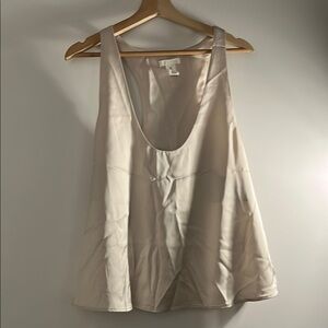 H&M Champagne Beige Tank Top Blouse